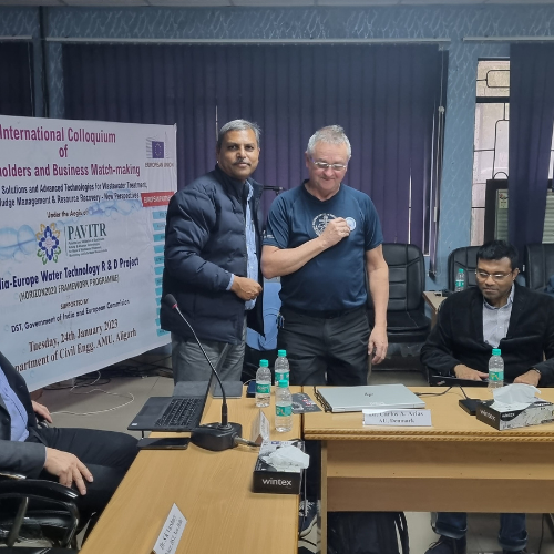 Prof. Karlos - Head of Deptt, Aarhus Uni., Denmark