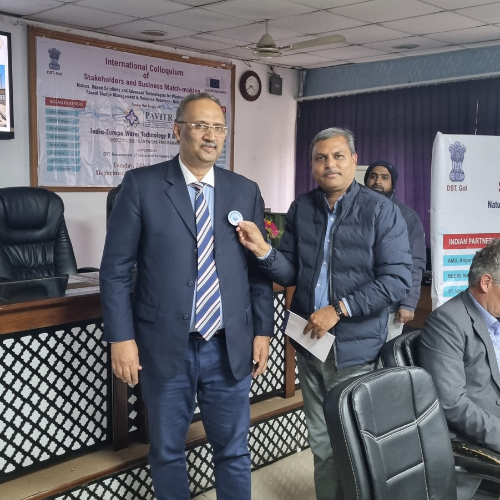 Dr. Nadim Khalil - Leader, PAVITR Research project, Aligarh Muslim Uni.